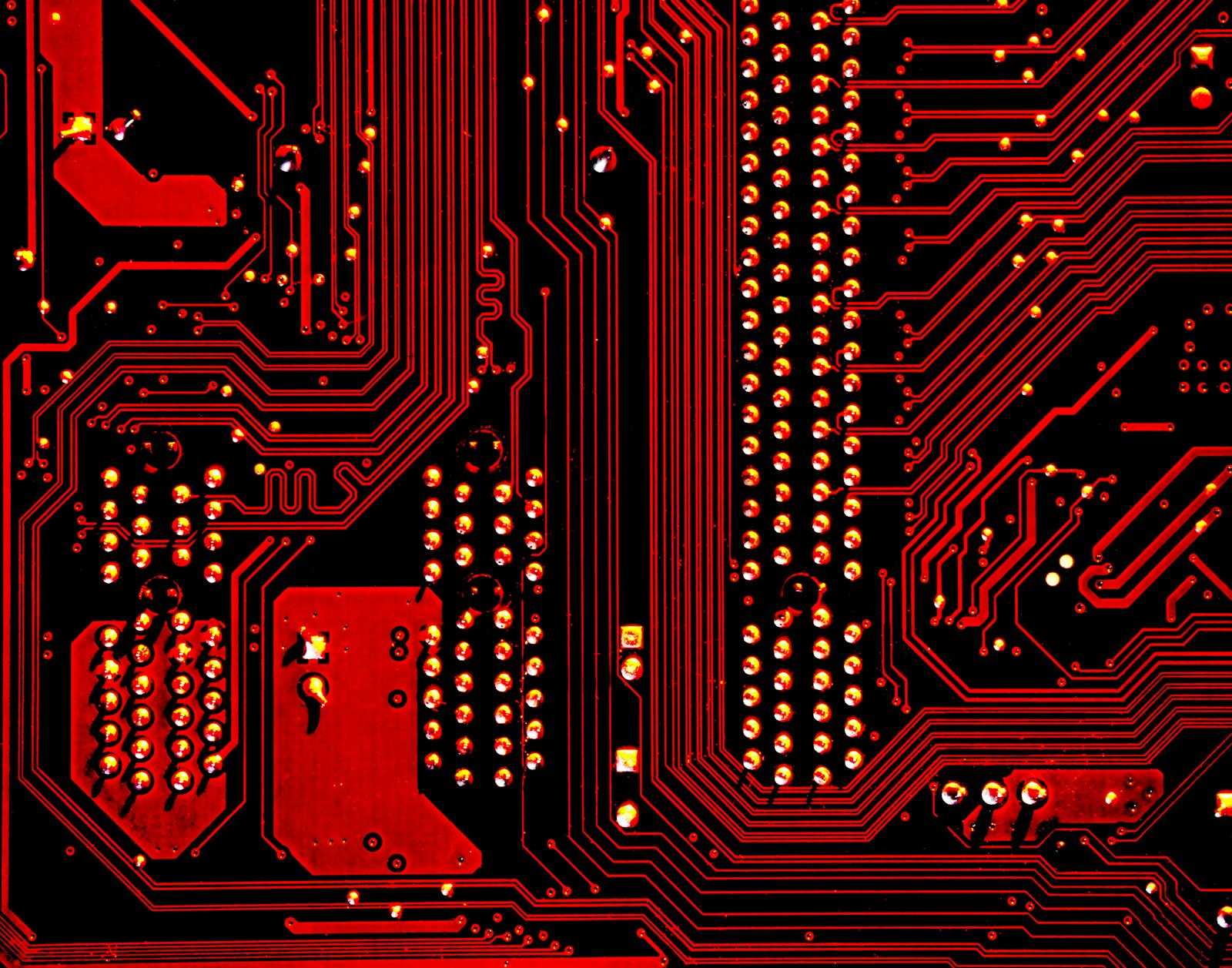 Close-up of a circuit board